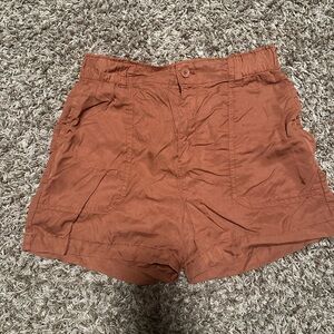 Sanctuary Terracotta Buttoned Shorts